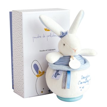 Caixa de música coelhinho marinheiro DC3520 DOUDOU ET COMPAGNIE