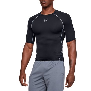 T-shirt de compressão, gola redonda, mangas curtas UNDER ARMOUR