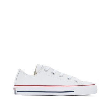 converse cuir blanc femme