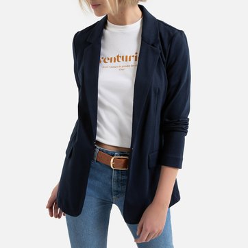 blazer bleu marine femme