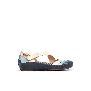 sandales compensées femme bleu marine