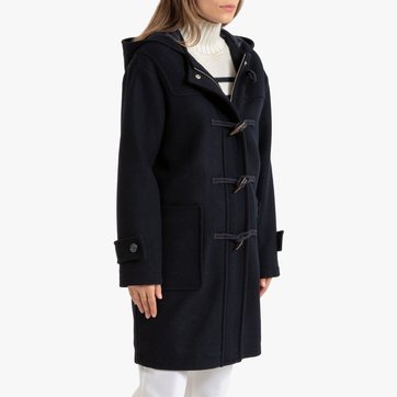 Duffle coat femme bleu marine | La Redoute Duffle coat, caban femme | La Redoute