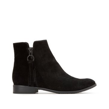 Botas em pele Chelsea Bootie ESPRIT