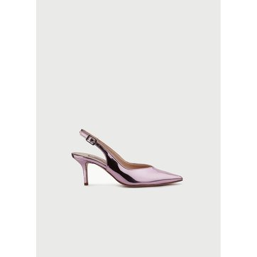 chaussure a talon mauve