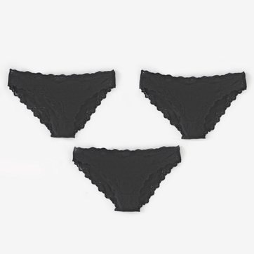 Cuecas Mentine, lote de 3 LA REDOUTE COLLECTIONS