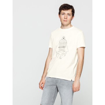 t shirt zippé homme