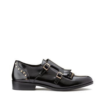 Derbies en cuir détails franges et clous Derbies en cuir détails franges et clous LA REDOUTE COLLECTIONS