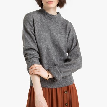 Jersey con cuello alto de punto bobo LA REDOUTE COLLECTIONS