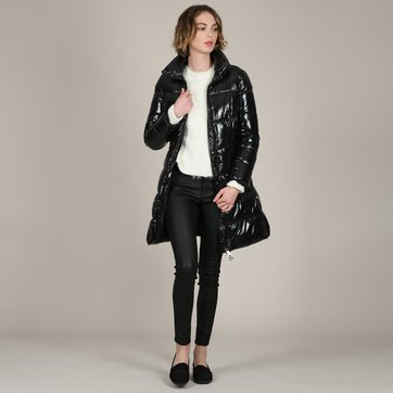 Chaqueta acolchada larga, con cuello alto MOLLY BRACKEN