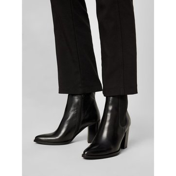 bottines talons carres