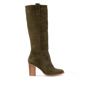 Bottes cuir à talon LA REDOUTE COLLECTIONS