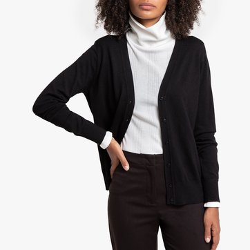 Strickjacke, Basic LA REDOUTE COLLECTIONS