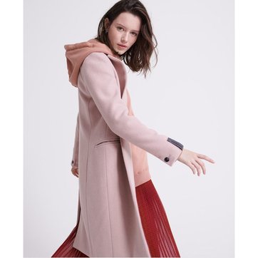 Manteau laine violet | La Redoute Manteau femme violet mauve | La Redoute