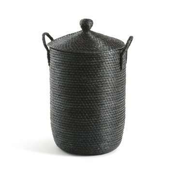 Cesto para ropa de paja de arroz trenzada Honoka AM.PM