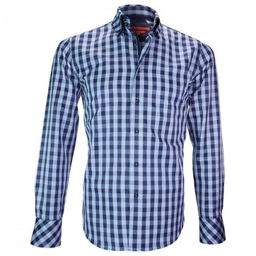 chemise double col homme