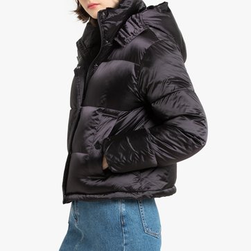 Kurze Steppjacke mit Kapuze, wasserabweisendes Material LA REDOUTE COLLECTIONS