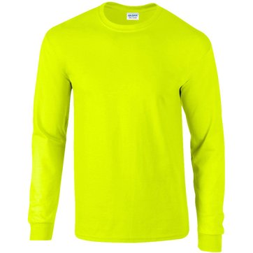 t shirt manche longue vert homme