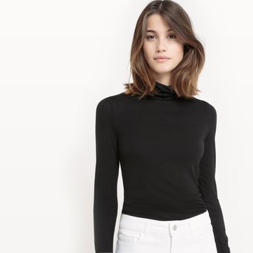 Rollkragenshirt, unifarben LA REDOUTE COLLECTIONS