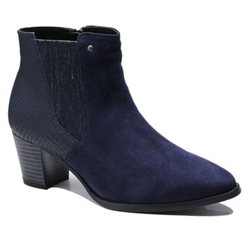 Bottines Femme Bleu Marine Flavourtiffins In