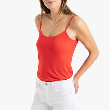 Débardeur à fines bretelles LA REDOUTE COLLECTIONS
