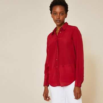 chemise femme rouge