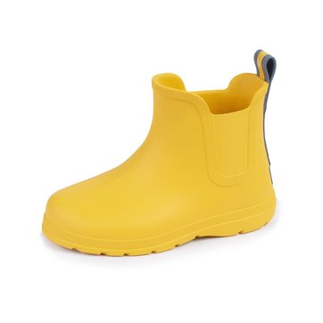 botte de pluie jaune homme