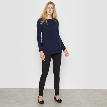 Leggings de maternidade, cintura subida LA REDOUTE MATERNIDADE