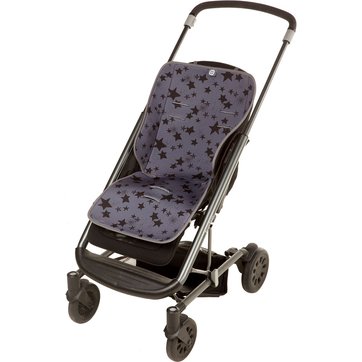 poussette canne avec habillage de pluie