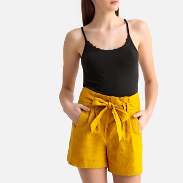 Top com renda fantasia NAF NAF