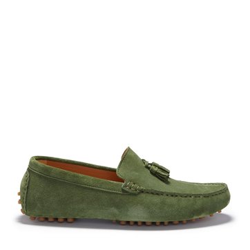 mocassin vert homme