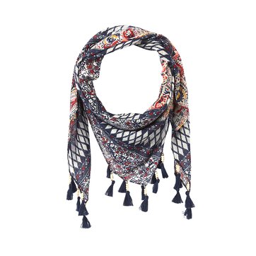 Lenço com estampado cornucópias LA REDOUTE COLLECTIONS
