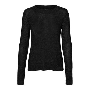 Rundhalspullover, glänzendes Effektgarn VERO MODA