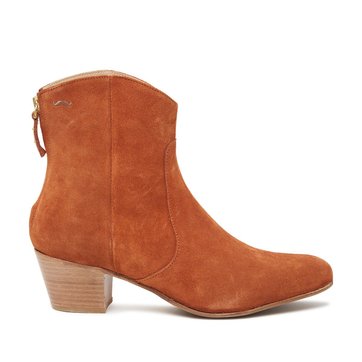 bottines homme moutarde