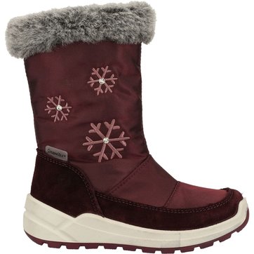 AFFINEST Chaussures de Randonn/ée pour Enfants Gar/çon Bottes de Fille Chaussures en Coton Bottes de Neige dhiver Antid/érapantes