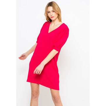 robe courte fushia