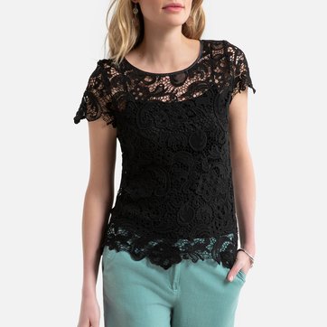 2-in-1-Spitzenoberteil mit Top ANNE WEYBURN