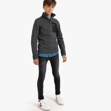 sweat zippé col montant garcon sweat zippé col montant garcon