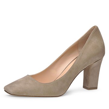 escarpin talon carré pailleté
