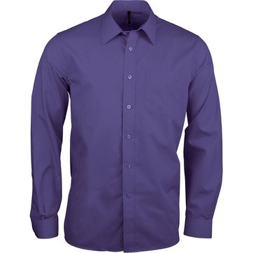 chemise violette homme