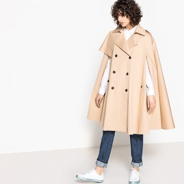 Capa estilo trench de algodón stretch FLORE GIRARD DE LANGLADE X LA REDOUTE