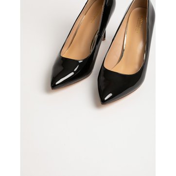 chaussures vernis noir femme pas cher