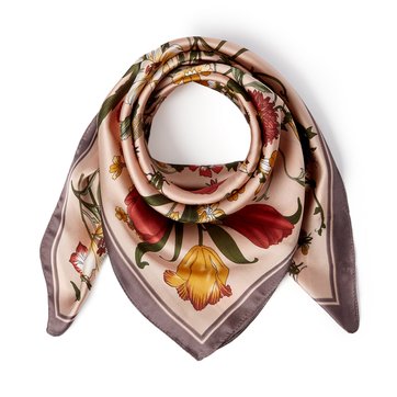 Schaltuch mit Blumendruck LA REDOUTE COLLECTIONS