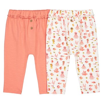 2er-Pack Hosen aus Bio-Baumwolle, 1 Monat - 2 Jahre LA REDOUTE COLLECTIONS