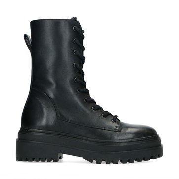bottes noires semelles compensées