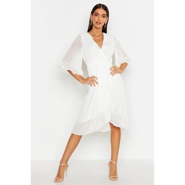 Robe Lin Blanc Femme La Redoute