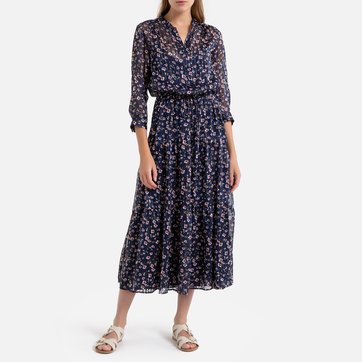 robe longue manche longue pas cher