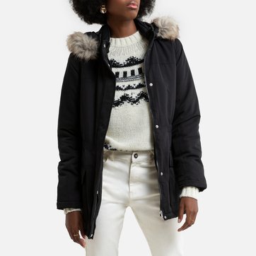 Parka média, com capuz JACQUELINE DE YONG