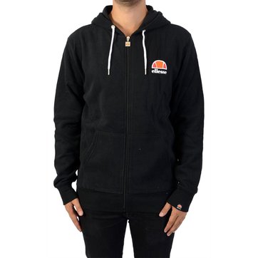 Noir ellesse pour des Hommes Sweat /à Capuche zipp/é Ripari