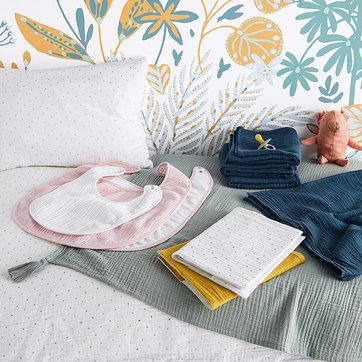 Bavoirs Repas Bebe Bavoir Personnalise Bandana La Redoute