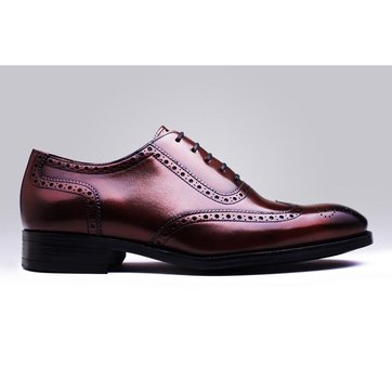 richelieu rouge homme